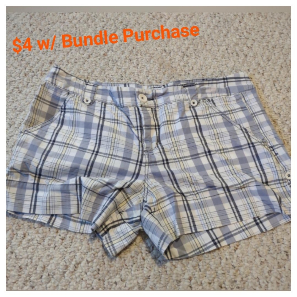 Maurice's Plaid Shorts